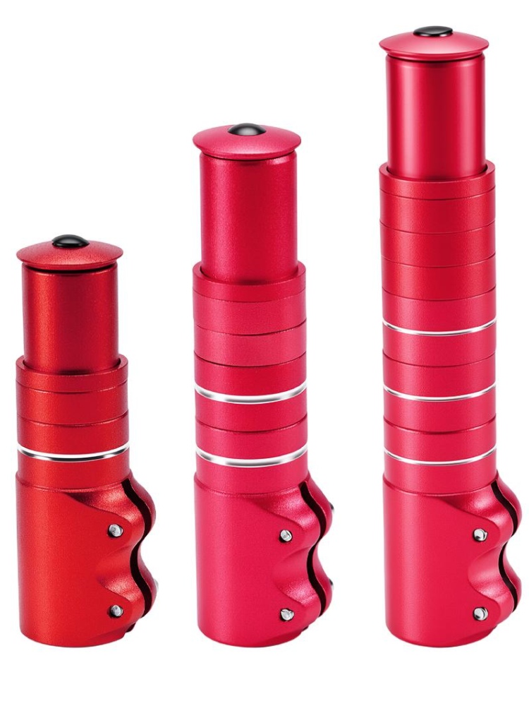 Stem Extender Tube - Extensor de Guidão Ajustável para Bicicleta,