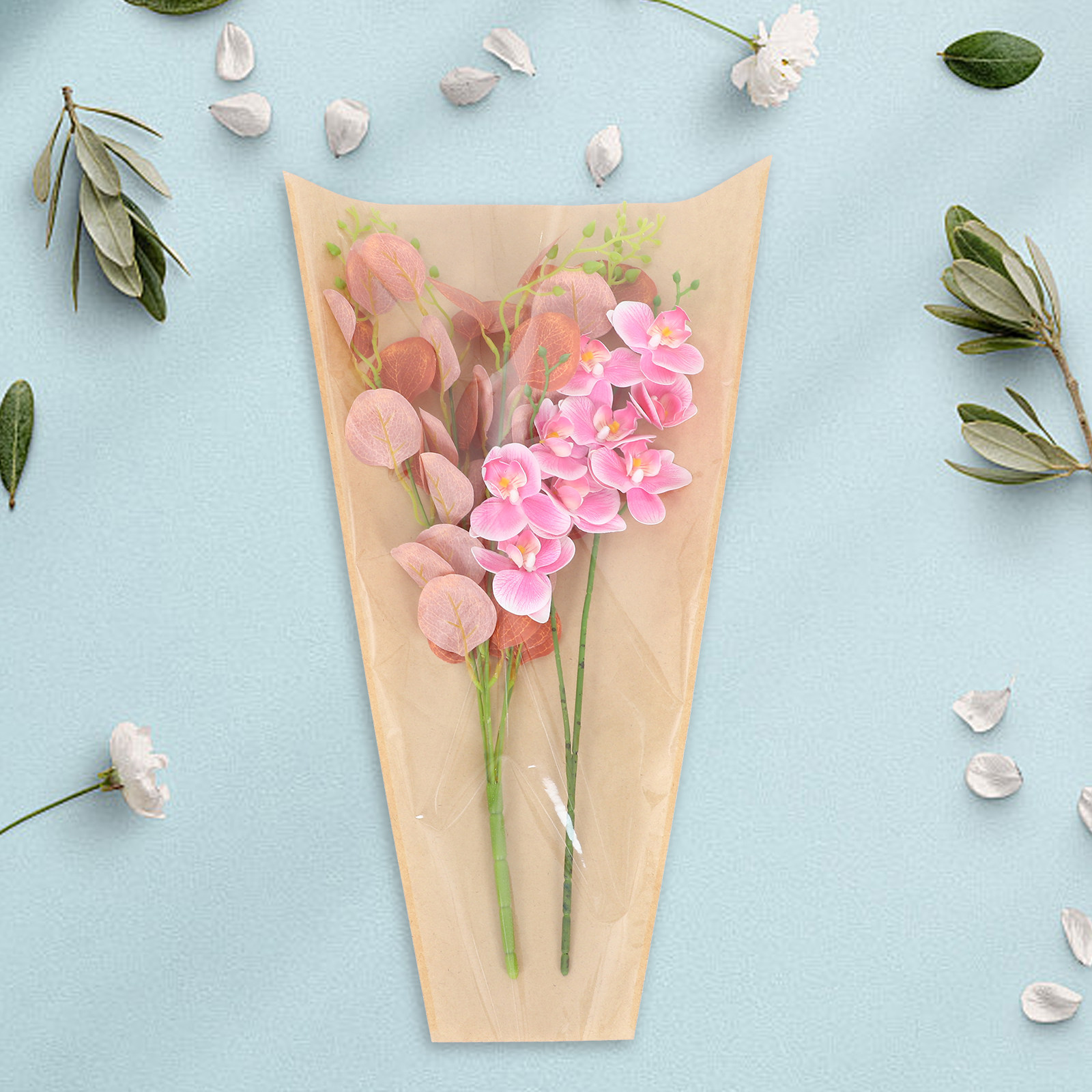 50 Sacos de Papel Kraft para F - Flower Wrap Kraft avaliação e preço