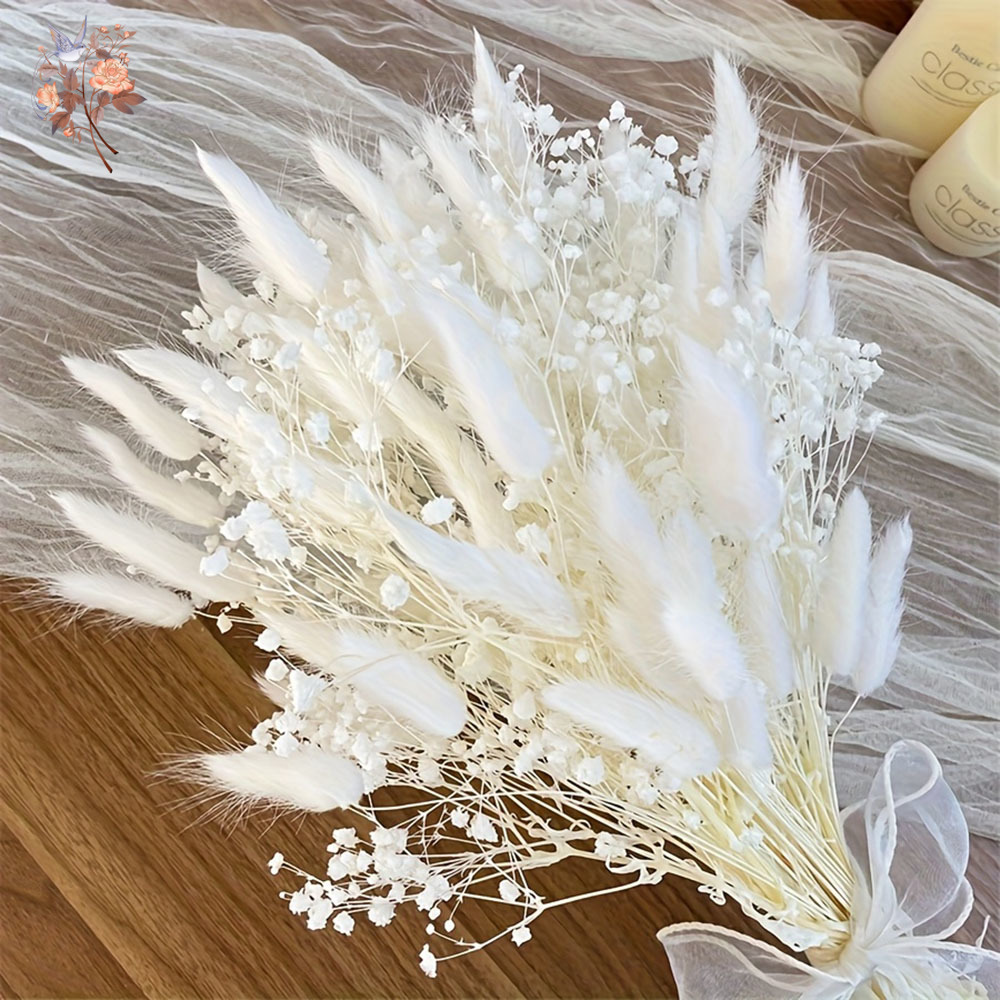 Buquê de casamento de noiva co - Dried Flower Bunch avaliação e preço