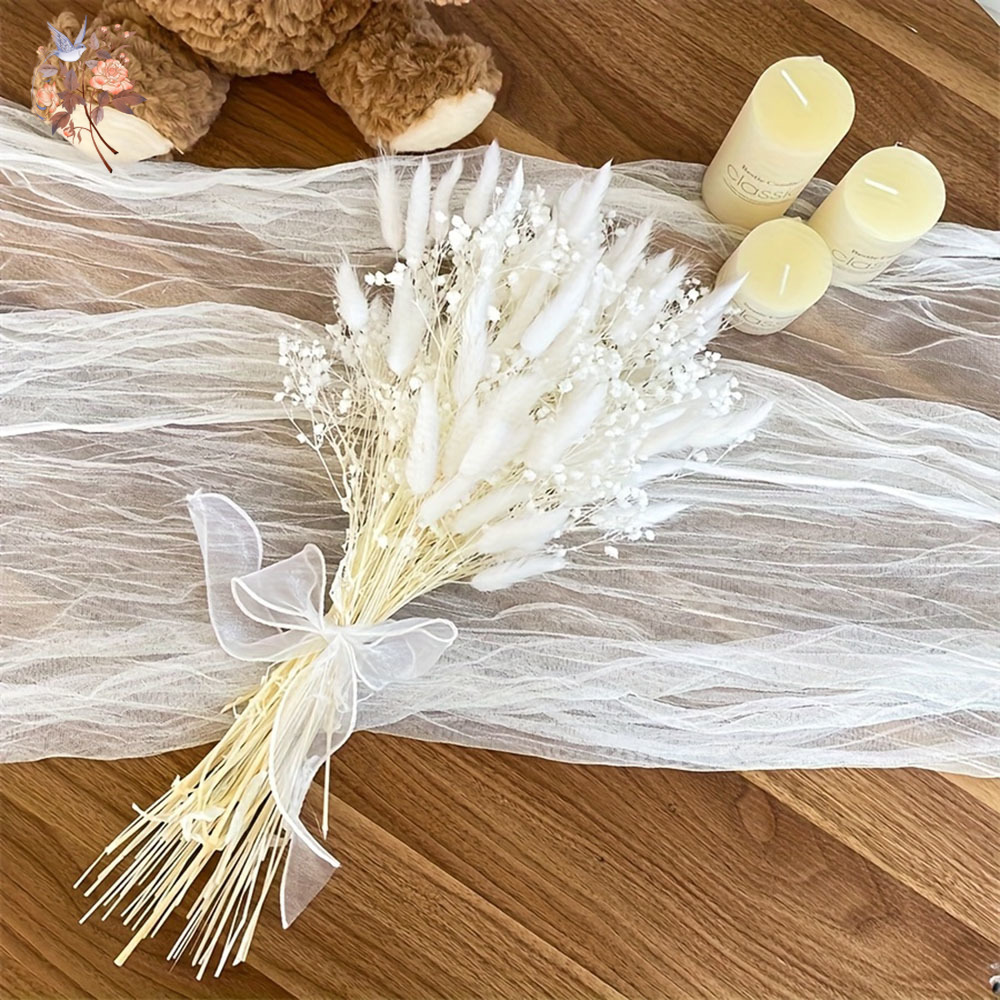 Buquê de casamento de noiva co - Dried Flower Bunch avaliação e preço
