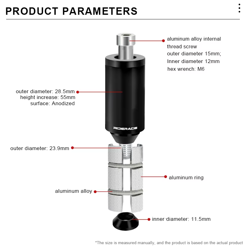 Extensor de Guidão para Bicicl - Stem Extender Tube avaliação e preço