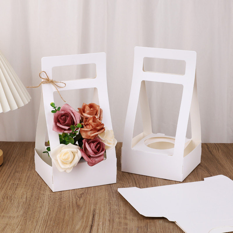 3/5 pçs caixa de flores portát - Flower Wrap Kraft avaliação e preço