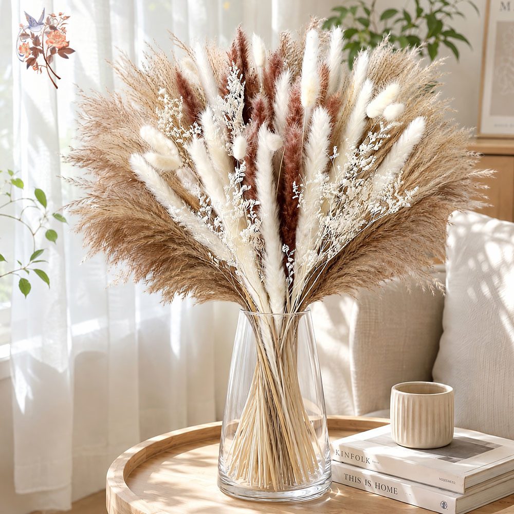 Buquê de Flores Naturais Secas - Dried Flower Bunch avaliação e preço
