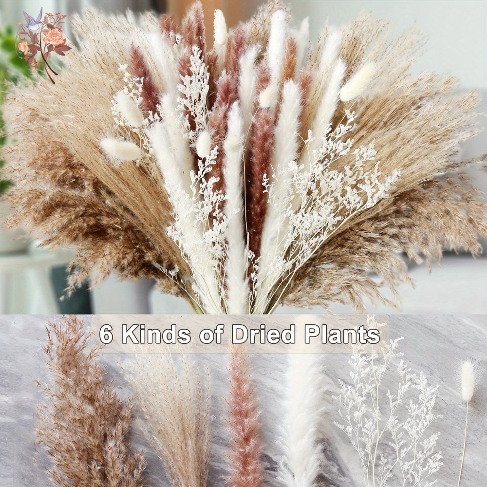 Buquê de Flores Naturais Secas - Dried Flower Bunch avaliação e preço